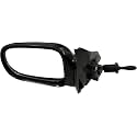 K D Side/Door Mirror for Maruti Esteem VX (Left/Passenger Side)(Black)
