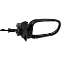 K D Side/Door Mirror for Maruti Esteem VX (Right/Driver Side) Adjustable(Black)