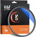 K&F Concept 55MM MC UV Protection Filter Slim Frame with Multi-Resistant Coating for Camera Clear Filter
