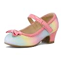 K KomForme Toddler Heels Girls Dress Shoes Mary Jane Princess Shoes