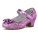 K KomForme Toddler Heels Girls Dress Shoes Mary Jane Princess Shoes