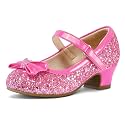 K KomForme Toddler Heels Girls Dress Shoes Mary Jane Princess Shoes