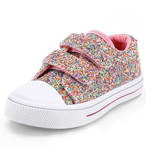 K KomForme Toddler Sneakers Girls Shoes with