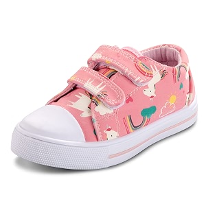 K KomForme Toddler Sneakers Girls Shoes with