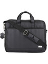 K London Men & Women Black Messenger Bag