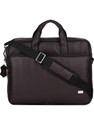 K London Men & Women Brown Messenger Bag