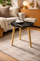 A K Traders Small Round End Table