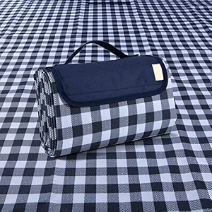 k y kangyun beach blanket outdoor picnic blanket mat 8034x6034 extra large waterproof sand proof camping blanket lightweight folding portable travel blanket for family park beach