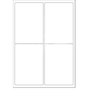 k3 multi purpose self adhesive labels lable size 100x 145 mm 4 lable in a4pack of 80 sheet