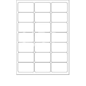 k3 multi purpose self adhesive labels lable size 635 x 38 mm 21 lable in a4pack of 80 sheet