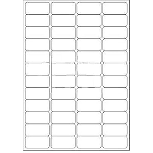 k3 multi purpose self adhesive labels lable size 48 x24 mm 48 lable in a4pack of 80 sheet