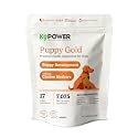 K9Power Puppy Gold 3lb – Puppy Supplement for Growth &amp; Development – Also Supports Pregnant &amp; Nursing Mothers – Colostrum, DHA, Glucosamine, Collagen, Probiotics, Creatine, Milk Protein, Salmon Oil