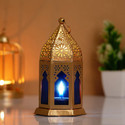 KAAC HANDICRAFTS Premium Moroccan laltern shape Hanging Tealight Iron Candle Holder Set