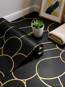 kaaf 500 cm x 45 cm waterproof abstract vinyl wallpaper