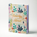 Kaameri Bazaar Be The Energy You Want To Attract Hard Bound Designer Diary 2025 with Dates A5 Diary Ruled 398 Pages