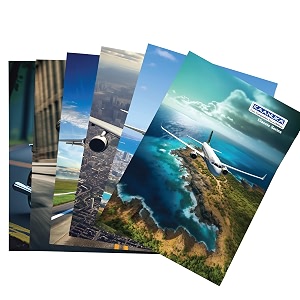 kaanuka classic series long size notebook - 256 pages unruled plain long size - 272cm x 167cm pack of 6 notebooks long size unruled notebooks for school and college students