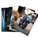 KAANUKA Classic Series Long Size Notebook - 172 Pages, Ruled, Single Line, Long Size - 27.2cm X 16.7cm, Pack Of 6 Notebooks, Long Size Single Line Notebooks For School and College Students