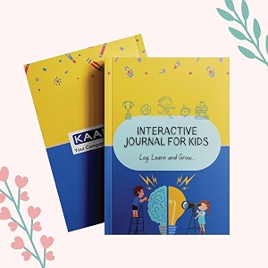 kaanuka kids interactive daily gratitude journal with weekly personality development playful activity growth mindset themes best for kids birthday gifting and return gifting 140 pages5-16 years both boys amp girls