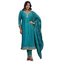 Kaari Women39s Embroidered Kurta Set with Dupatta
