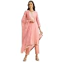 Kaari Women39s Embroidered Kurti Set with Dupatta