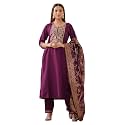 Kaari Women39s Embroidered Kurta Set with Pant
