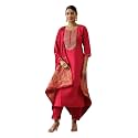 Kaari Women39s Embroidered Kurta Set with Pant