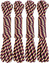Kabi Aggro 100% Cotton Rope 4 Pcs, 10M Each for Multipurpose Use Polyester Retractable Clothesline