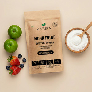 Kabisa Monk Fruit Sugar Sweetener Powder Zero-Calorie