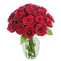 KaBloom-18 Red Rose Bouquet, Flowers for Valentine, Mother's Day