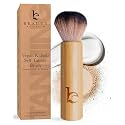 Kabuki Brush for Face - Ultra Soft Bronzer Brush for Blush, Loose Powder
