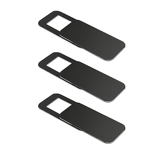 kaca webcam cover privacy protector webcam cover slide compatible with laptop desktop pc smartphone protect your privacy and security strong adhesive rectangle set of 3