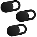 KACA Webcam Cover, Privacy Protector Webcam Cover Slide, Compatible with Laptop, Desktop, PC, Smartphone, Protect Your Privacy and Security, Strong Adhesive, Set of 3