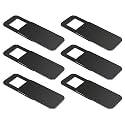 KACA Webcam Cover, Privacy Protector Webcam Cover Slide, Compatible with Laptop, Desktop, PC, Smartphone, Protect Your Privacy and Security, Strong Adhesive, (Rectangle) Set of 6