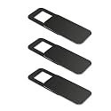 KACA Webcam Cover, Privacy Protector Webcam Cover Slide, Compatible with Laptop, Desktop, PC, Smartphone, Protect Your Privacy and Security, Strong Adhesive, (Rectangle) Set of 3