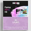 Kadam Pakka Rang Fabric Dye Colour | 25g Pack | Includes DyFix Color Fixer | Permanent Fabric Dyes for Old Faded Jeans and Clothes (Lilac)