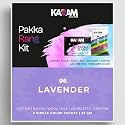 Kadam Pakka Rang Fabric Dye Colour | 25g Pack | Includes DyFix Color Fixer | Permanent Fabric Dyes for Old Faded Jeans and Clothes (Lavender)