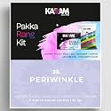 Kadam Pakka Rang Fabric Dye Colour | 25g Pack | Includes DyFix Color Fixer | Permanent Fabric Dyes for Old Faded Jeans and Clothes (Periwinkle)