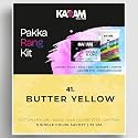 Kadam Pakka Rang Fabric Dye Colour | 25g Pack | Includes DyFix Color Fixer | Permanent Fabric Dyes for Old Faded Jeans and Clothes (Indigo Blue)