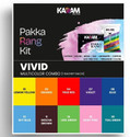 KADAM Pakka Rang Vivid Multicolor Fabric Dye Combo for Clothes + 5 DyFix Sachets