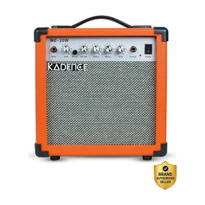 kadence 20 watt with clean reverb and quality audio output guitar amplifier