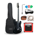KADENCE Astro Man Electric Guitar, 21 FRETS, H-S-S PICK UPS Solid Body Electric Guitar