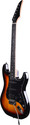 KADENCE AstroMan Electric Guitar, 21 FRETS, ROSEWOOD FRETBOARD Solid Body Electric Guitar (Sunburst)