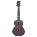 Kadence UKTWPUL Concert 23" Acoustic Ukulele | Sapele Wood | Comes with Bag | Includes Learning Course |Purple
