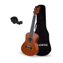 KADENCE UKTWC Sapele Wood Body, Rosewood Fretboard, Bag & Learning Course | 23 Acoustic Concert Ukulele