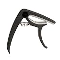 Kadence CAP-SC5 Jamming Series Guitar Capo with Pin Remover | Spring-Loaded Trigger Capo for Acoustic, Electric & Ukulele | Heavy-Duty ABS Build | Matte Black
