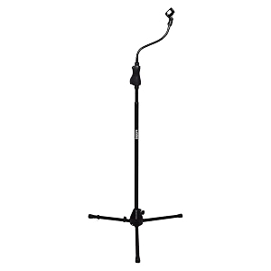 kadence mic stand heavy duty adjustable with clutch lock gooseneck microphone stand studio microphone stand