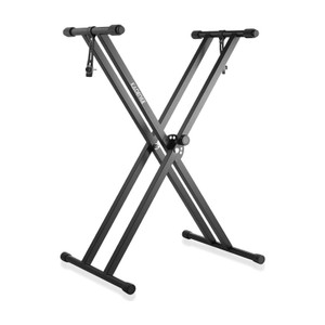 kadence nk13 touring series - double-x cross frame with secure locking clutch  3kg keyboard stand
