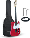 KADENCE TL1 Tennessee Series Electric Guitar 39 – Includes Padded Gig Bag & Cable Electro-acoustic Guitar