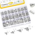 KADRICK 920Pcs Machine Screw Assortment Kit,Stainless Steel #4-40 to #10-24