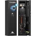 KAER 3-5 Rifle Gun Safe | Biometric | Heavy-Duty Anti-Pry Steel